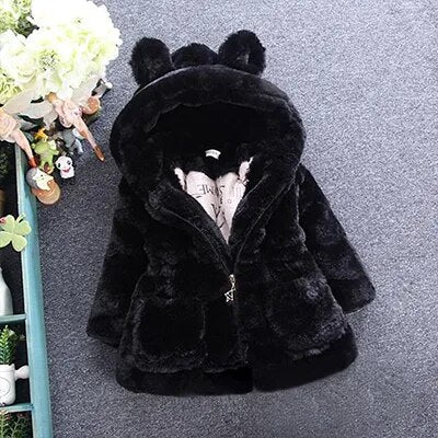 Bear Ears Hooded Coat