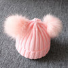 Pom Pom Knit Hat