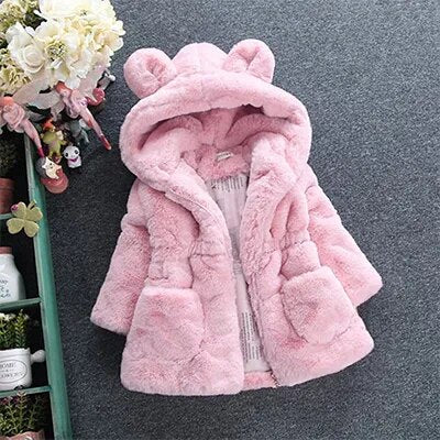 Bear Ears Hooded Coat