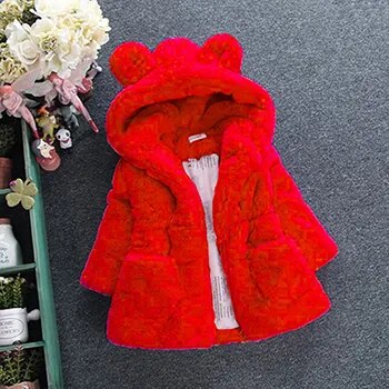 Bear Ears Hooded Coat