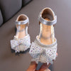 Sequin & Lace Bow Knot Shoes