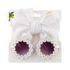 Daisy Sunglasses and Bow Set