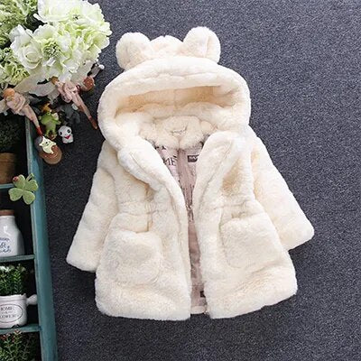 Bear Ears Hooded Coat