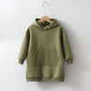 Terra Hooded Sweatshirt Dress