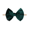 Velvet Bow Headband