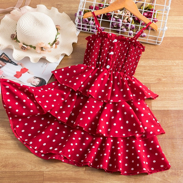Zari Polka Dot Tiered Dress Abby Apples Boutique Zari Polka Dot Tiered Dress Abby Apples Boutique