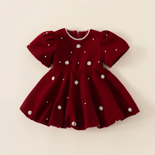 Pearl & Snowflake Dress